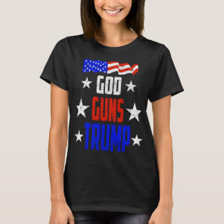 O deus, as armas e o trunfo do t-shirt do trunfo