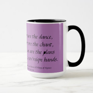 O DEUS É a caneca Stephanie Hutchinson do verso 3