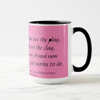 O DEUS É a caneca Stephanie Hutchinson do verso 4