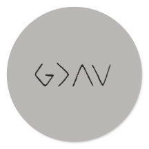 O deus é maior do que levanta & traga a etiqueta