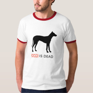 O deus é t-shirt inoperante