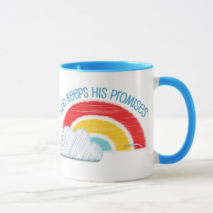 O deus mantem sua caneca de café cristã das