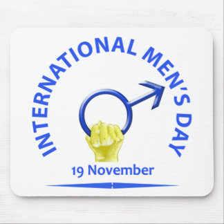 O dia de homens Mousepad
