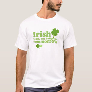 O dia de St Patrick - do irlandês t-shirt hoje