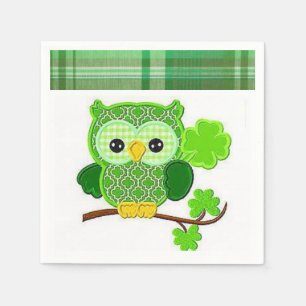 O dia de St Patrick dos guardanapo de papel