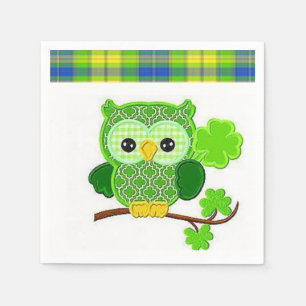 O dia de St Patrick dos guardanapo de papel