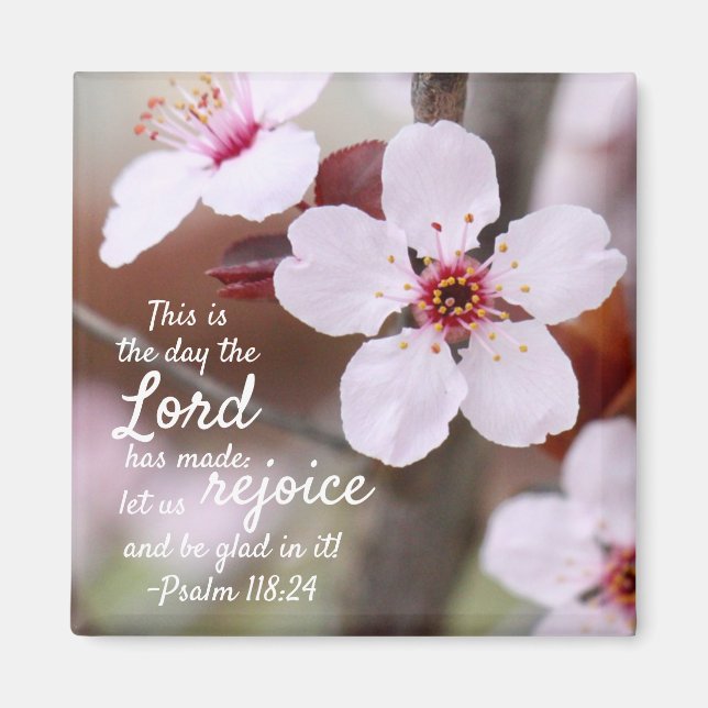 "O Dia Que O Senhor Fez..." Íman (Frente)