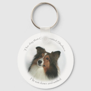 O dia Shelties era chaveiro criado