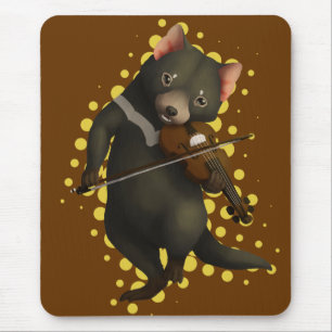 O diabo foi para baixo a Geórgia Mousepad