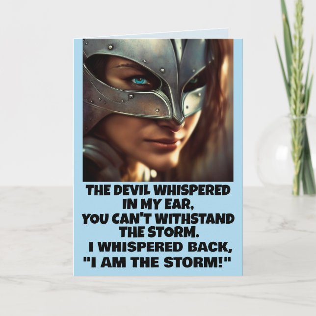 O DIABO SURGIU NO MEU OUVIDO - CARTÕES DE AUMENTO (Frente)