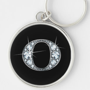 "O" Diamond Bling Chaveiro
