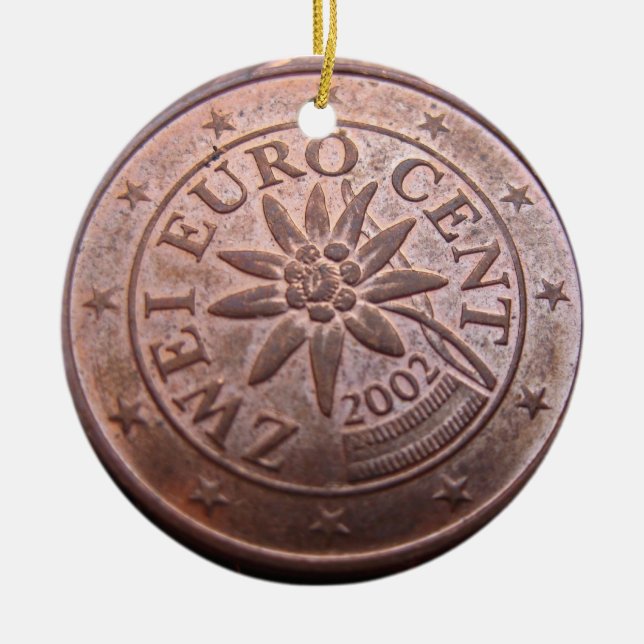 o dinheiro cresce no ornamento dos threes (Frente)