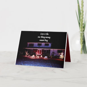 O DINHEIRO DO NATAL NÃO PODE COMPRAR O cartão de a