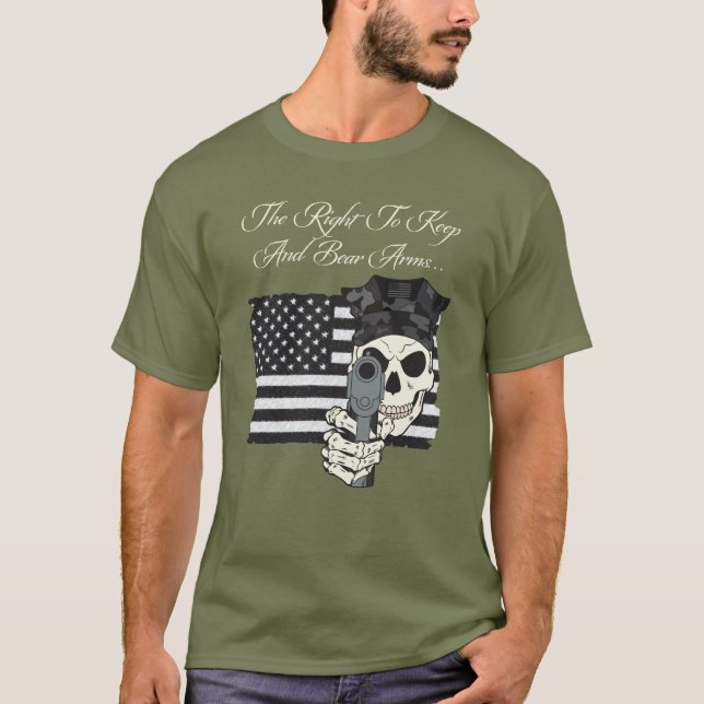 O Direito De Guardar E Trazer Camisas De Braços (Frente)