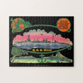 O "Dirty D" USA Detroit Quebra-cabeça