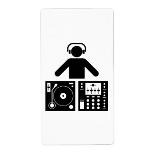 O DJ etiqueta