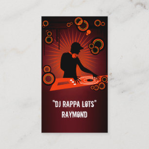 O DJ Rappa loteia o cartão de visita de Raymond