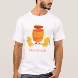O doce de fruta de sorriso bloqueia o t-shirt dos