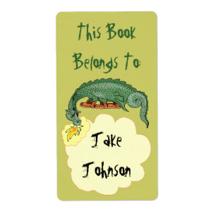 O Dragão do Cartaz Respira a Etiqueta do Livro