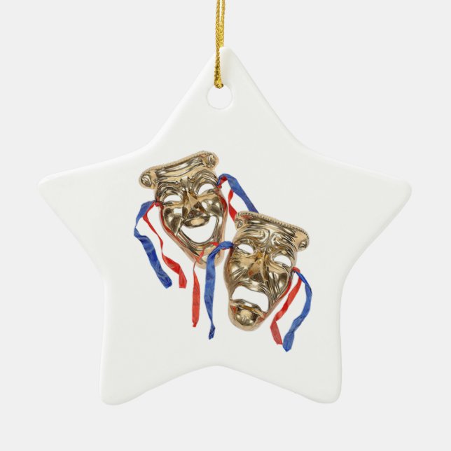 O drama mascara o ornamento (Frente)