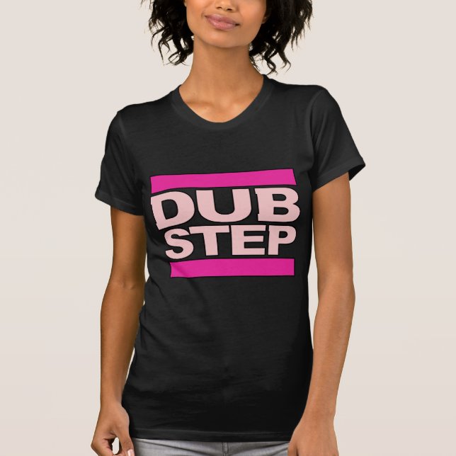 o dubstep das mulheres da camisa do dubstep t (Frente)