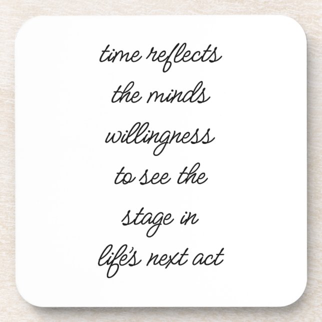 O Duro de Próximo Ato da Vida Porta copos Plástica (Frente)