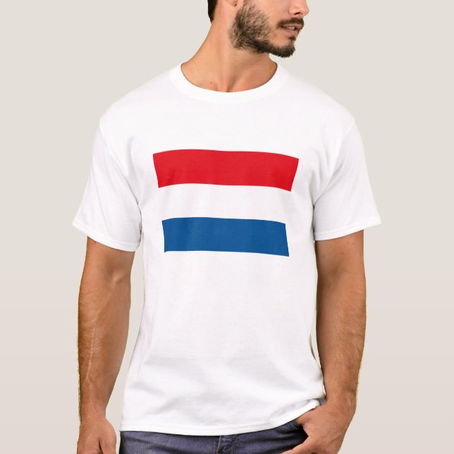 O Dutch embandeira o t-shirt (Frente)