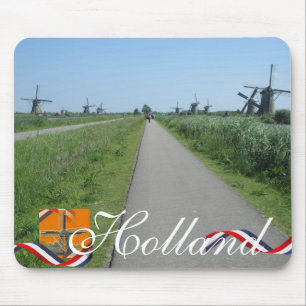 O Dutch mmói a lembrança Mousepad do texto de
