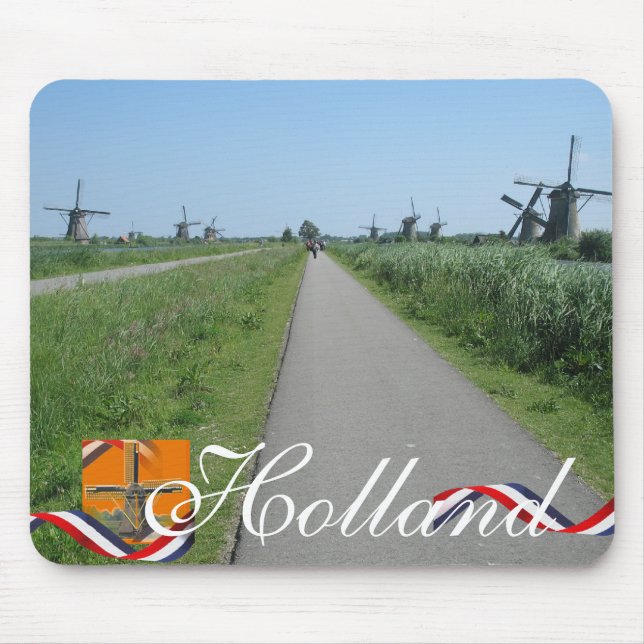 O Dutch mmói a lembrança Mousepad do texto de (Frente)