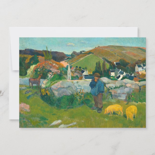 O Efetivo Suíno | Paul Gauguin (Frente)