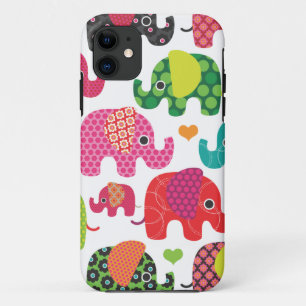 O elefante colorido caçoa capas de iphone do test