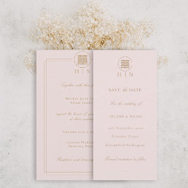 O Elegante Dupla Felicidade Rosa Moderno Salva A D