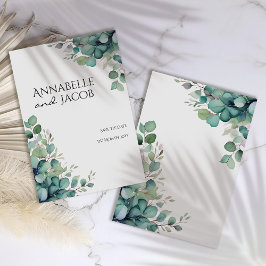 O Elegante Watercolor Deixa O Cartão De Data Para