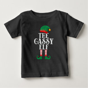 O Elfo Gassy Engraçado Camiseta de Natal