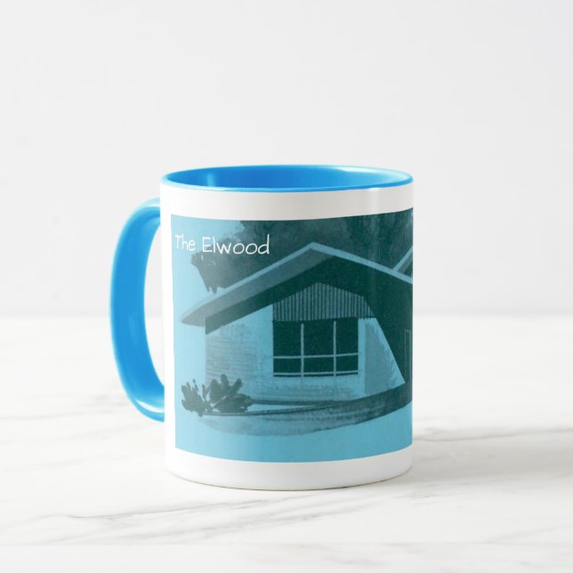 O Elwood - a caneca do arquiteto (Frente Esquerda)
