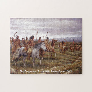 O encontro, quebra-cabeça do nativo americano