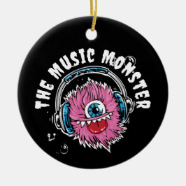 O Enfeite Personalizado Monstro da Música
