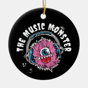 O Enfeite Personalizado Monstro da Música