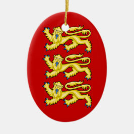 O Enfeites de natal das Armas da Inglaterra