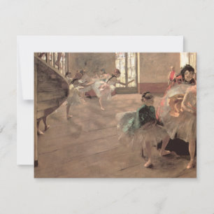 O Ensaio por Edgar Degas, Arte de Balé Antigo