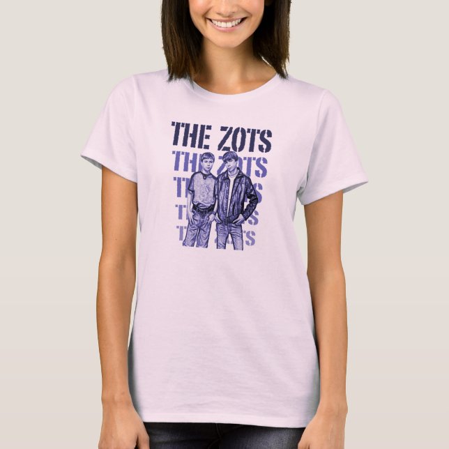O esboço de Zots - camisa cor-de-rosa (Frente)