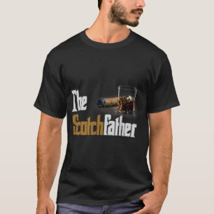 O escocês padre T-Shirt Engraçado Whiskey Lover Gi