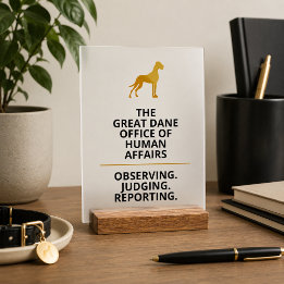 O Escritório de Assuntos Humanos do Great Dane