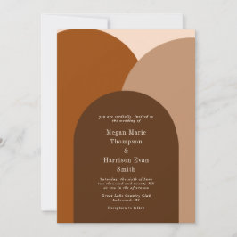 O Escuro Apenas Arca Convite De Casamento