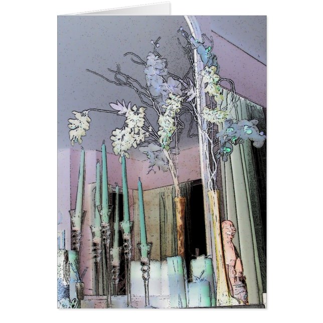 O espelho do Patsy - cartão de letra (Frente)