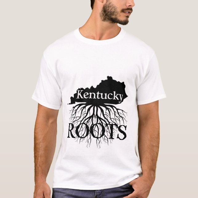 O estado de Kentucky enraíza mulheres ou camisa (Frente)