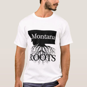 O estado de Montana enraíza mulheres ou camisa do