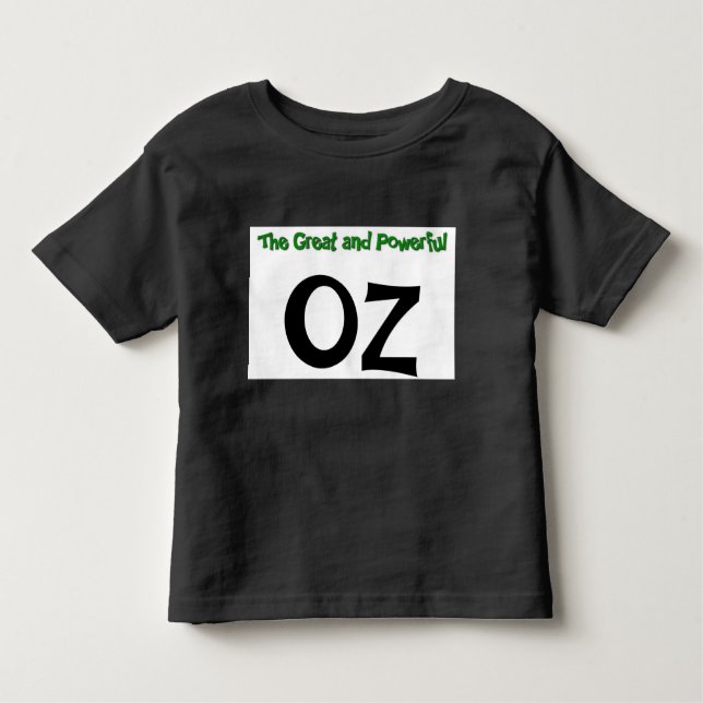 O Excelente e poderoso T-Shirt Oz (Frente)