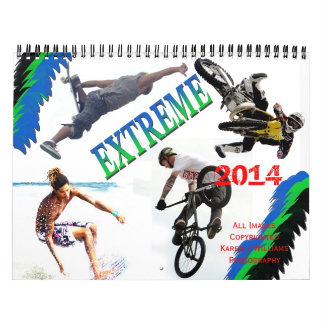 O extremo ostenta o calendário 2014, por Karen J (Capa)