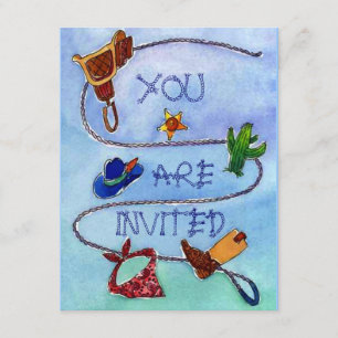 O ~ EZ2 DO CONVITE DE ANIVERSÁRIO DO BUCKAROO